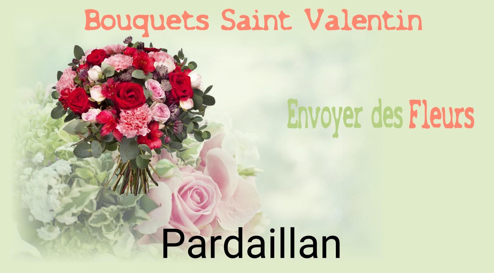 Roses de Saint-Valentin livrées à Pardaillan